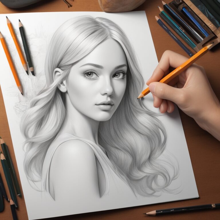 The Art of Pencil Drawing: A Creative Journey to Discover Your Artistic Skills